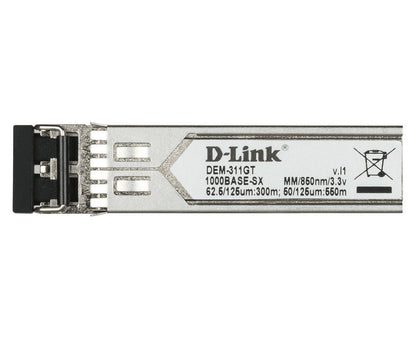 D-Link DEM-311GT modulo del ricetrasmettitore di rete Fibra ottica 1000 Mbit/s SFP 850 nm [DEM-311GT/10]