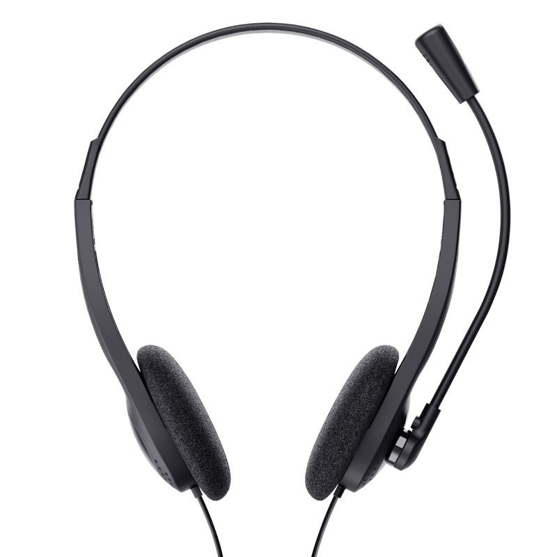 Trust 24659 cuffia e auricolare Cablato A Padiglione Musica e Chiamate Nero [24659]