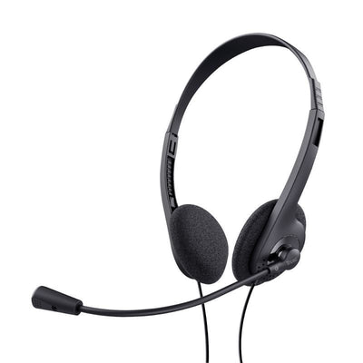 Trust 24659 cuffia e auricolare Cablato A Padiglione Musica e Chiamate Nero [24659]