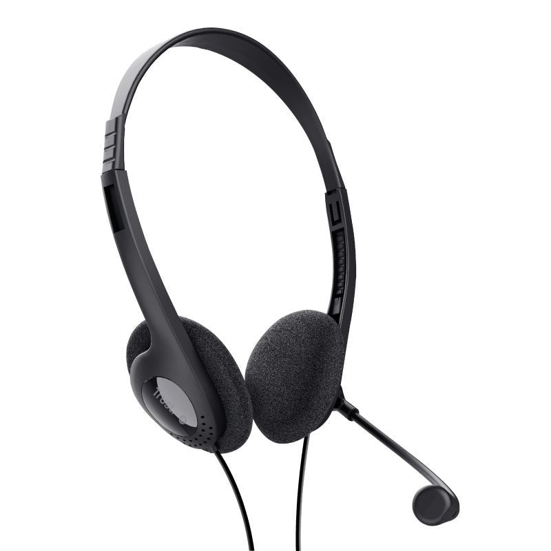 Trust 24659 cuffia e auricolare Cablato A Padiglione Musica e Chiamate Nero [24659]