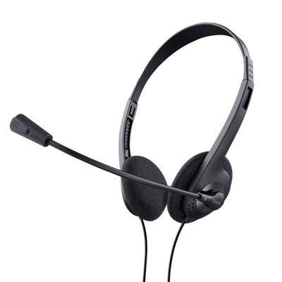 Trust 24659 cuffia e auricolare Cablato A Padiglione Musica e Chiamate Nero [24659]
