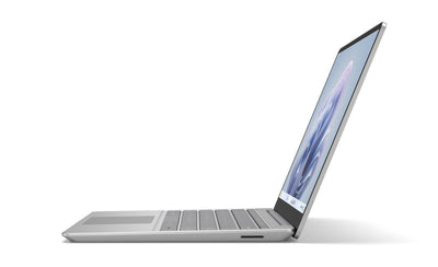 Microsoft Surface Laptop Go 3 Computer portatile 31,5 cm (12.4") Touch screen Intel Core i5 i5-1235U 16 GB LPDDR5-SDRAM 256 GB SSD Wi-Fi 6 (802.11ax) Windows 11 Pro Platino [XKS-00022]