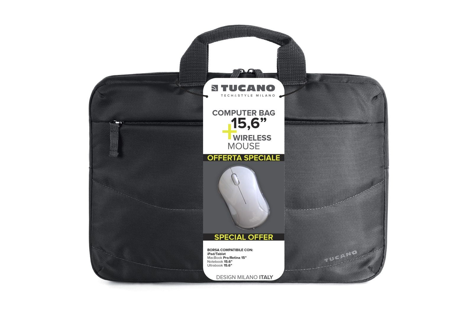 Tucano Borsa Linea Idea + Mouse Wireless [BU-BIDEA-WM]