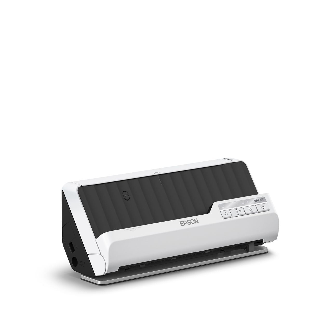 Epson DS-C490 Scanner con ADF + alimentatore di fogli 600 x 600 DPI A4 Nero, Bianco [B11B271401]