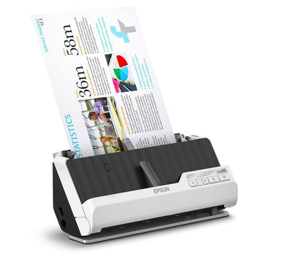 Epson DS-C490 Scanner con ADF + alimentatore di fogli 600 x 600 DPI A4 Nero, Bianco [B11B271401]