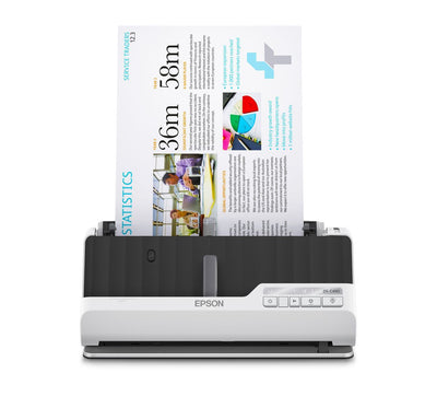 Epson DS-C490 Scanner con ADF + alimentatore di fogli 600 x 600 DPI A4 Nero, Bianco [B11B271401]