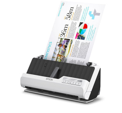 Epson DS-C490 Scanner con ADF + alimentatore di fogli 600 x 600 DPI A4 Nero, Bianco [B11B271401]