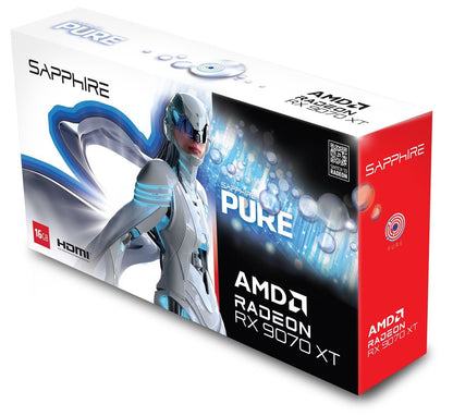 Sapphire PURE Radeon RX 9070 XT AMD 16 GB GDDR6 [11348-02-20G]