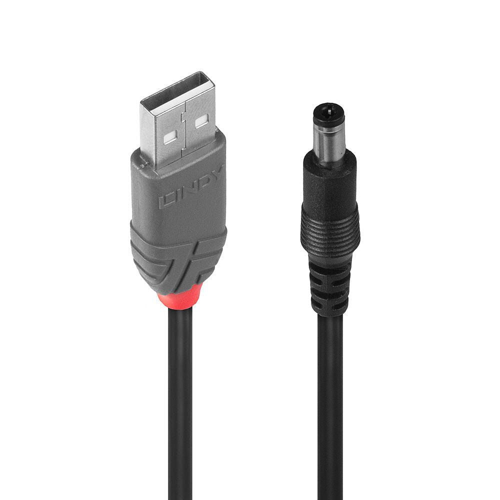 Lindy 70268 cavo USB 1,5 m USB 2.0 USB A dC Nero [LINDY70268]