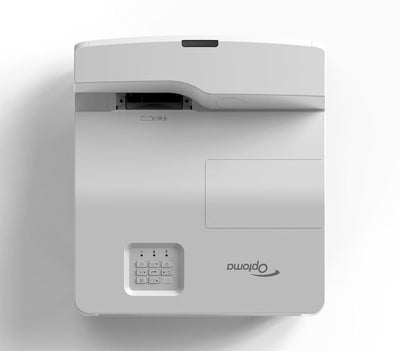 Optoma W340UST videoproiettore Proiettore a raggio ultra corto 4000 ANSI lumen DLP WXGA (1280x800) Compatibilità 3D Bianco [W340UST]
