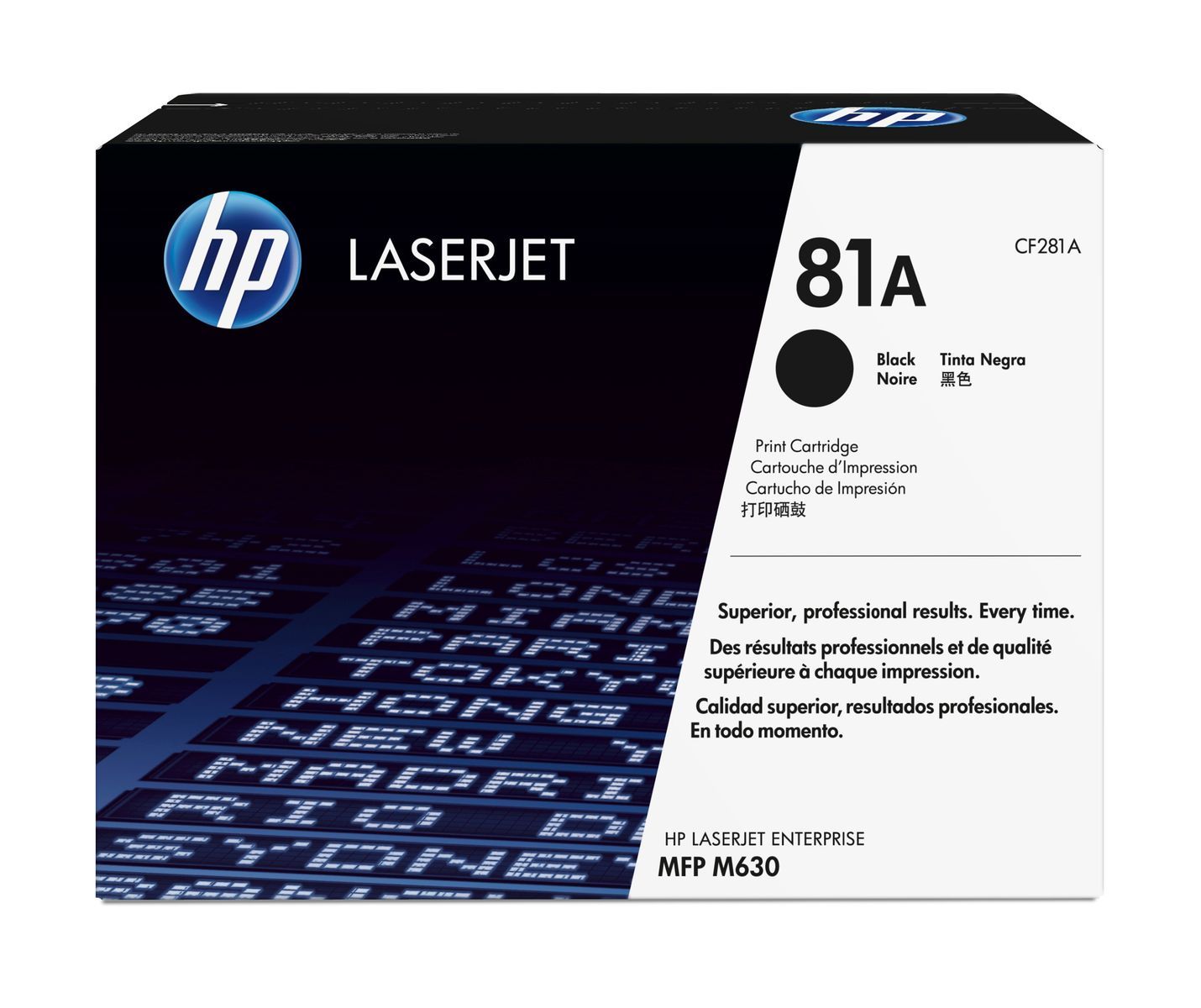 HP Cartuccia toner originale nero 81A LaserJet [CF281A]
