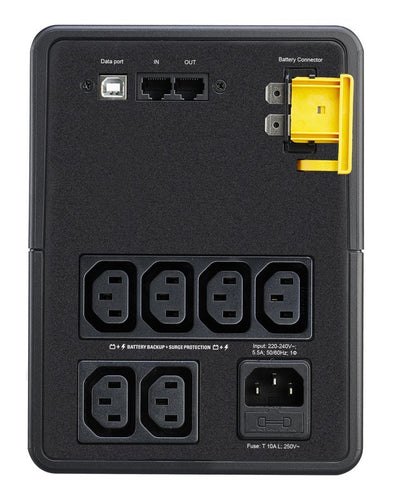 APC BX1200MI gruppo di continuità (UPS) A linea interattiva 1,2 kVA 650 W 6 presa(e) AC [BX1200MI]