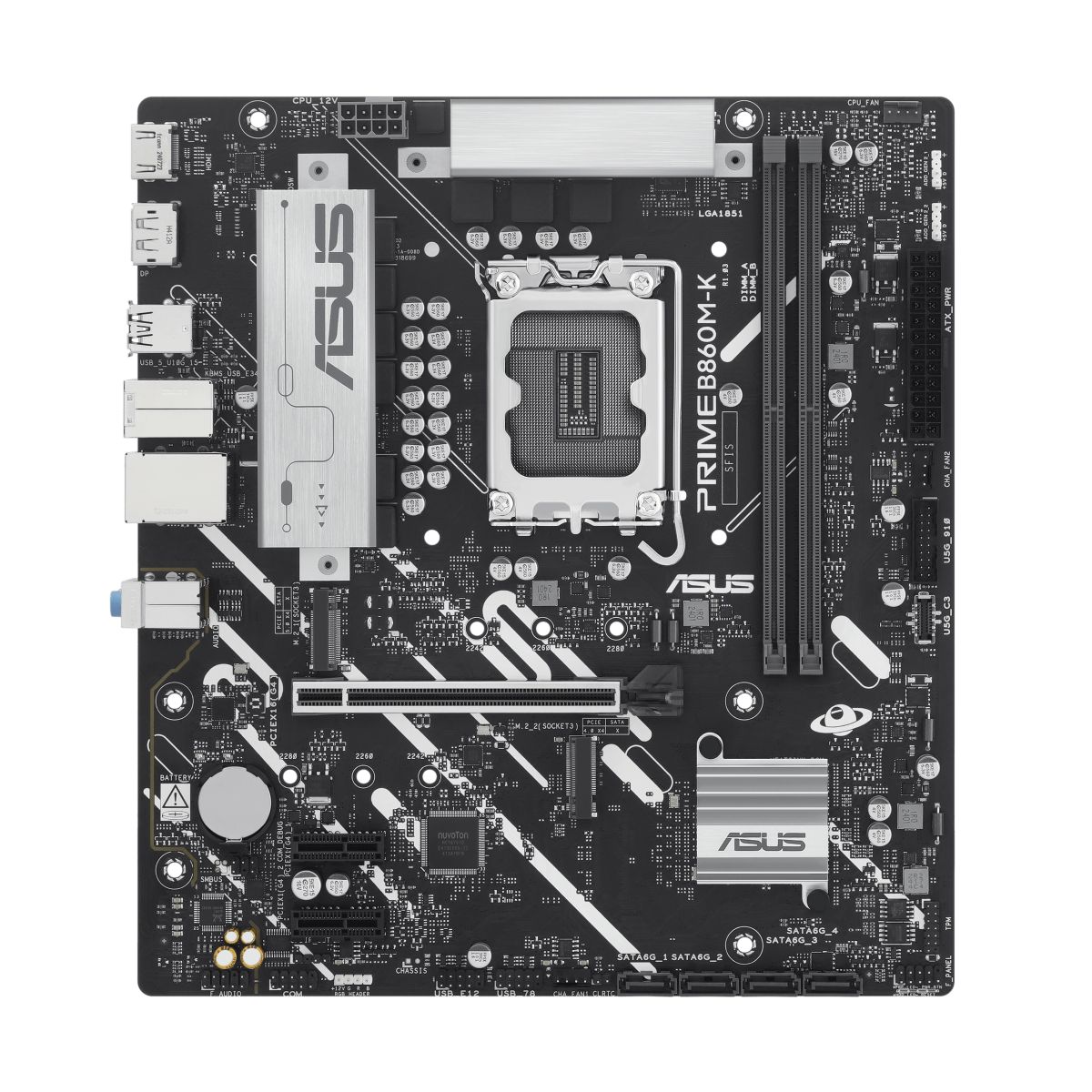 ASUS PRIME B860M-K Intel B860 LGA 1851 (Socket V1) micro ATX [90MB1JT0-M0EAY0]