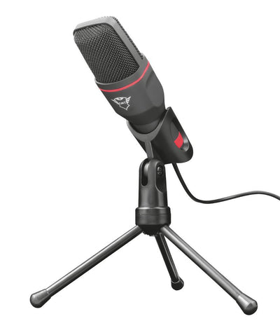 Trust GXT 212 Nero, Rosso Microfono per PC [23791]