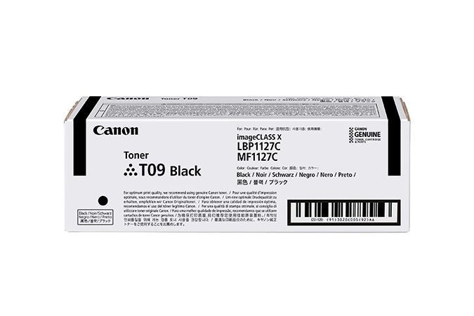 Canon TONER T09 BK cartuccia toner 1 pz Originale Nero [3020C006]