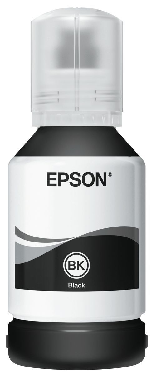 Epson Flacone di inchiostro a pigmenti nero EcoTank 111 [C13T03M140]