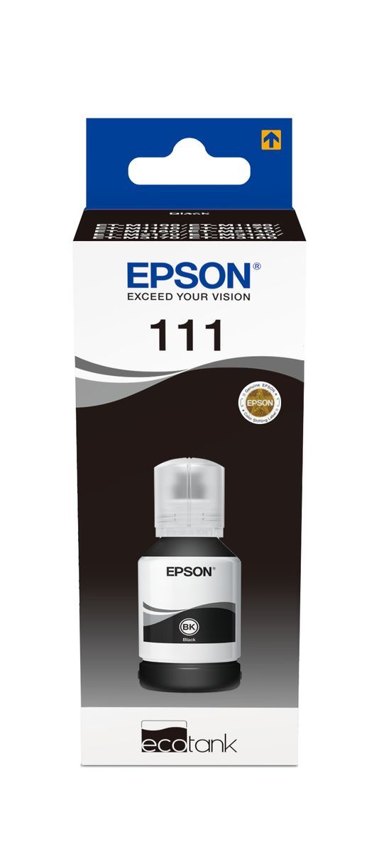 Epson 111 EcoTank flacone inchiostro nero [C13T03M140]