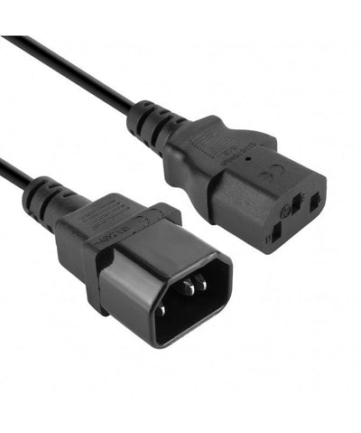Vultech Cavo prolunga alimentazione IEC13 Femmina to IEC14 Maschio [ALIM15-IN]