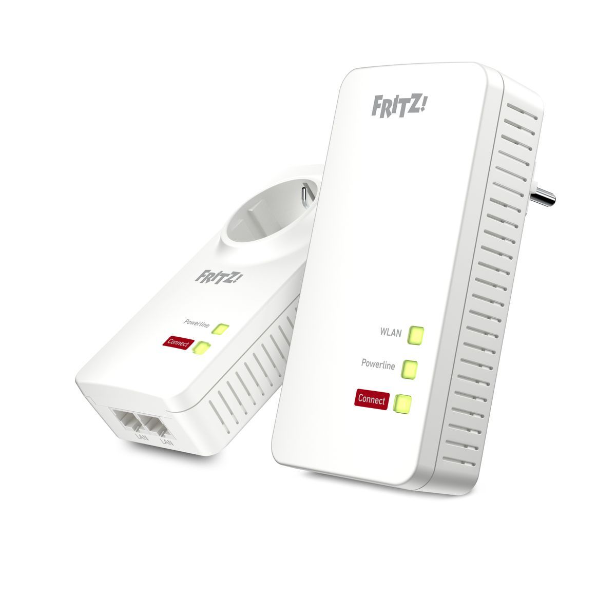 FRITZ!Powerline 1260 WLAN Set 1200 Mbit/s Collegamento ethernet LAN Wi-Fi Bianco 2 pz [20002819]