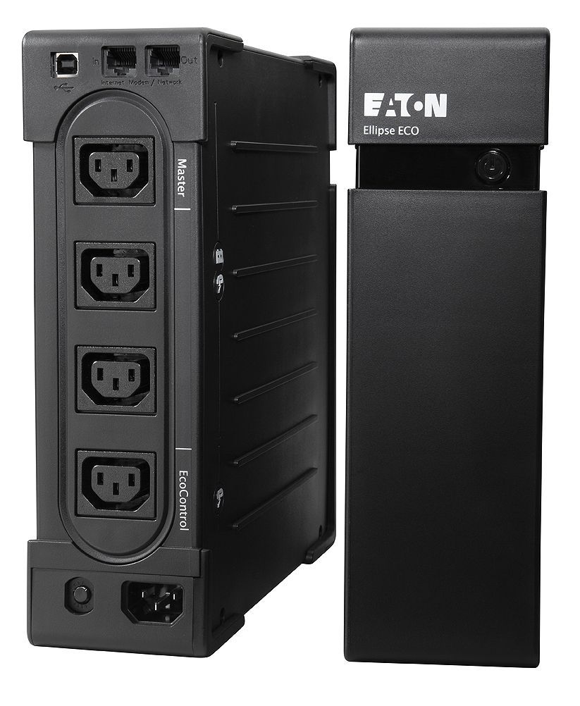 Eaton Ellipse ECO 800 USB IEC gruppo di continuità (UPS) Standby (Offline) 0,8 kVA 500 W 4 presa(e) AC [EL800USBIEC]