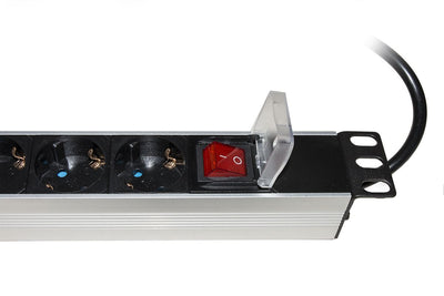 LINK Multipresa Da Rack 19 8 Prese Schuko Con Interruttore Spina Schuko 16A [LKMP08S]