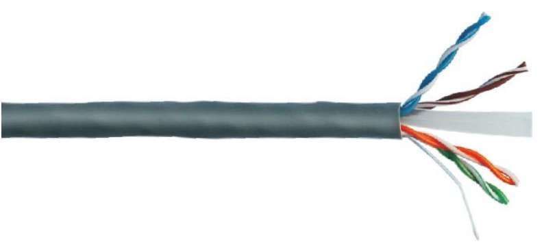 LINK CAVO SOLIDO UTP PER RETI CATEGORIA 6 LSZH AWG24 IN RAME MATASSA MT 305 CLASSE CPR ECA [LK305U6ER]