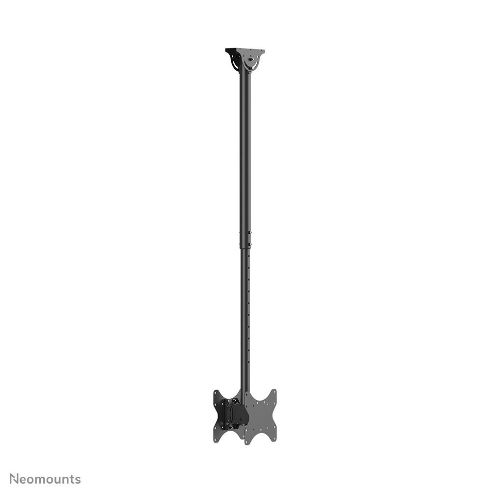 Neomounts CL35-340BL22 Supporto a soffitto per doppio monitor/TV 23-42" - alt. 106-156 cm [CL35-340BL22]
