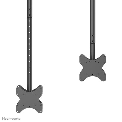 Neomounts CL35-340BL22 Supporto a soffitto per doppio monitor/TV 23-42" - alt. 106-156 cm [CL35-340BL22]