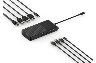 Kensington UH1500P Cablato USB 3.2 Gen 2 (3.1 Gen 2) Type-C Nero [K34039WW]