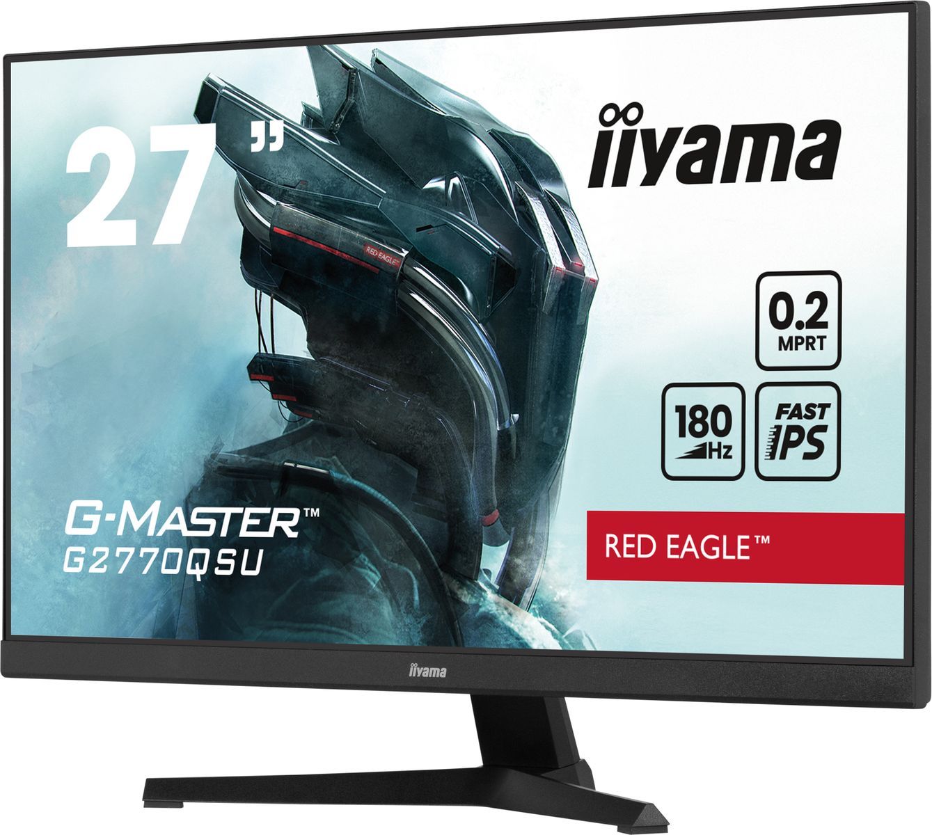 iiyama G-MASTER G2770QSU-B6 Monitor PC 68,6 cm (27") 2560 x 1440 Pixel Wide Quad HD LED Nero [G2770QSU-B6]