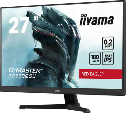 iiyama G-MASTER G2770QSU-B6 Monitor PC 68,6 cm (27") 2560 x 1440 Pixel Wide Quad HD LED Nero [G2770QSU-B6]