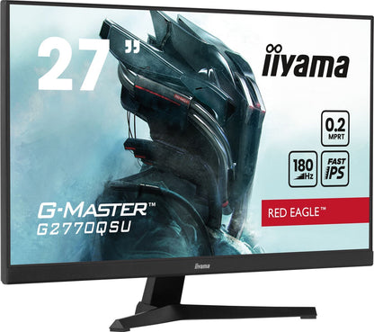 iiyama G-MASTER G2770QSU-B6 Monitor PC 68,6 cm (27") 2560 x 1440 Pixel Wide Quad HD LED Nero [G2770QSU-B6]