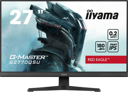 iiyama G-MASTER G2770QSU-B6 Monitor PC 68,6 cm (27") 2560 x 1440 Pixel Wide Quad HD LED Nero [G2770QSU-B6]