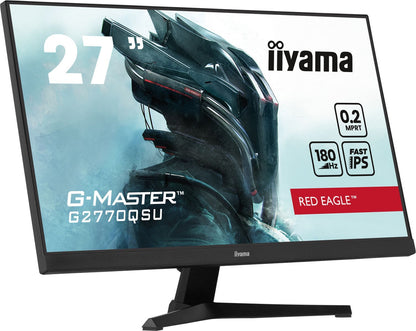 iiyama G-MASTER G2770QSU-B6 Monitor PC 68,6 cm (27") 2560 x 1440 Pixel Wide Quad HD LED Nero [G2770QSU-B6]