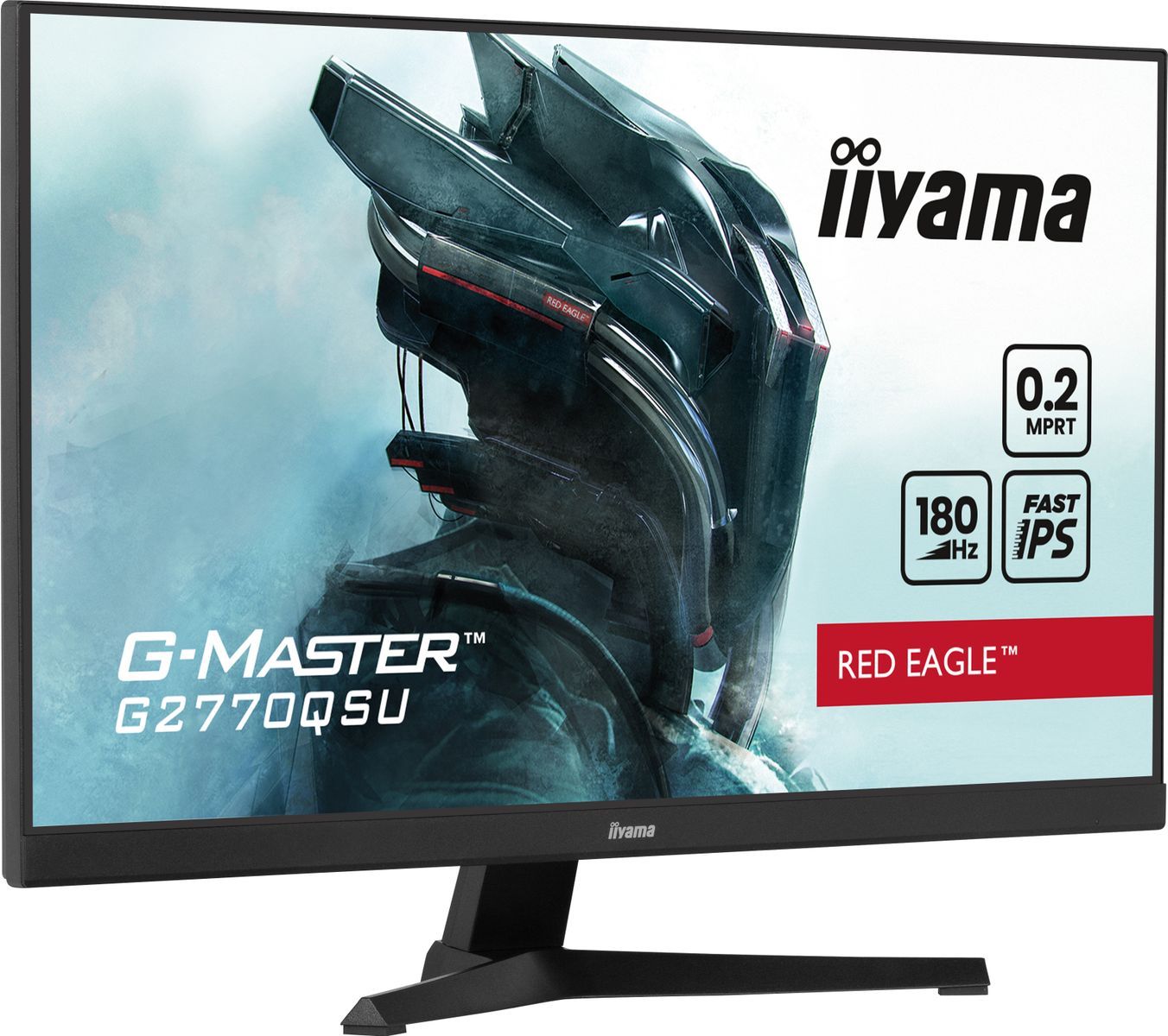 iiyama G-MASTER G2770QSU-B6 Monitor PC 68,6 cm (27") 2560 x 1440 Pixel Wide Quad HD LED Nero [G2770QSU-B6]