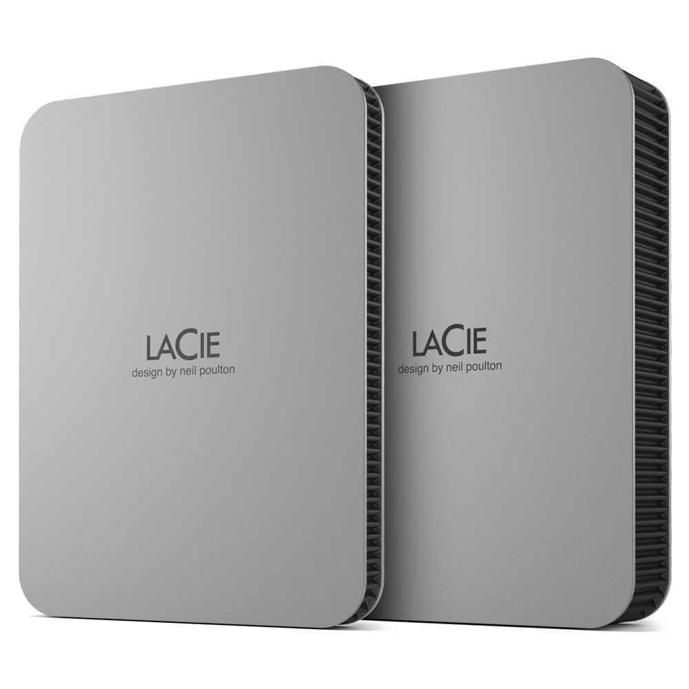 LaCie Mobile Drive (2022) disco rigido esterno 5 TB 2.5" USB tipo-C 3.2 Gen 1 (3.1 Gen 1) Argento [STLP5000400]