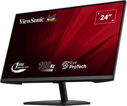 Viewsonic VA2408-MHDB Monitor PC 61 cm (24") 1920 x 1080 Pixel Full HD LED Nero [VA2408-MHDB]
