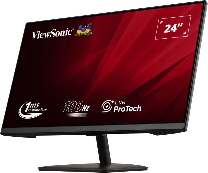 Viewsonic VA2408-MHDB Monitor PC 61 cm (24") 1920 x 1080 Pixel Full HD LED Nero [VA2408-MHDB]