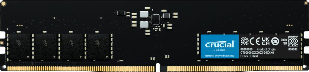 MEM DDR5 CRUCIAL 16GB DDR5-5600 UDIMM CT16G56C46U5 [CT16G56C46U5]