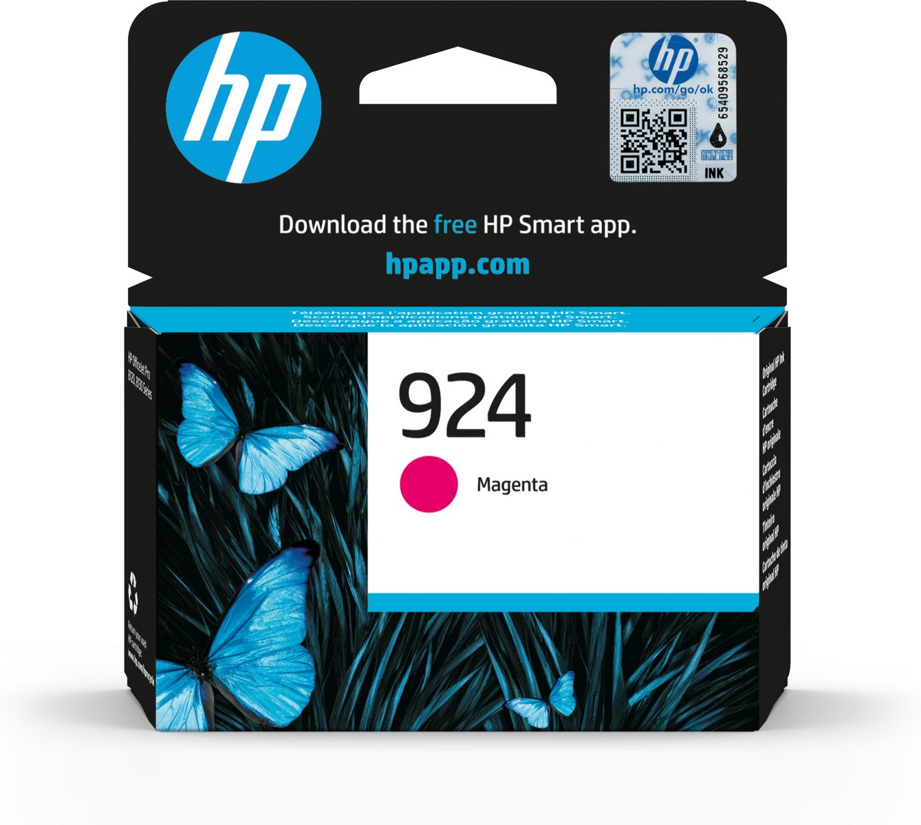 HP INK HP 924 YL ORIGINAL INK CART [4K0U4NE#301]
