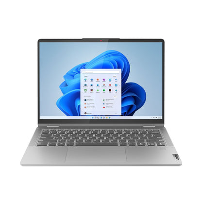 Lenovo IdeaPad Flex 5 14ABR8 AMD Ryzen 7 7730U Ibrido (2 in 1) 35,6 cm (14") Touch screen WUXGA 16 GB LPDDR4x-SDRAM 512 GB SSD Wi-Fi 6 (802.11ax) Windows 11 Home Grigio [82XX00DJIX]