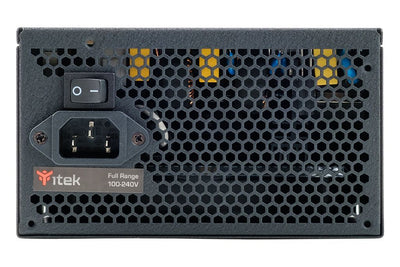 itek BS650 alimentatore per computer 650 W 24-pin ATX ATX Nero [ITPSEBS650]