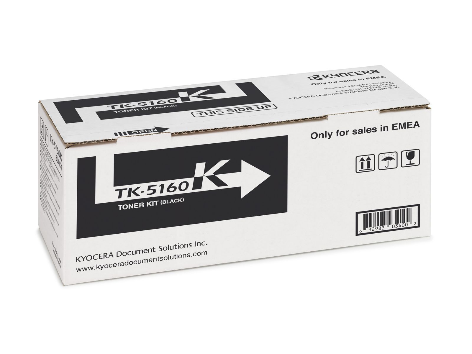 KYOCERA TK-5160K cartuccia toner 1 pz Originale Nero [1T02NT0NL0]