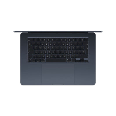 Apple MacBook Air 15'' M3 chip con core 8 CPU e core 10 GPU, 8GB, 256GB SSD Mezzanotte [MRYU3T/A]