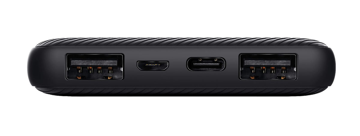 Trust Primo Powerbank ultrasottile da 10.000 mAh - Nero [24678]