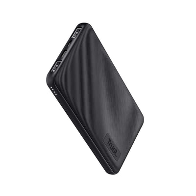 Trust Primo Powerbank ultrasottile da 10.000 mAh - Nero [24678]