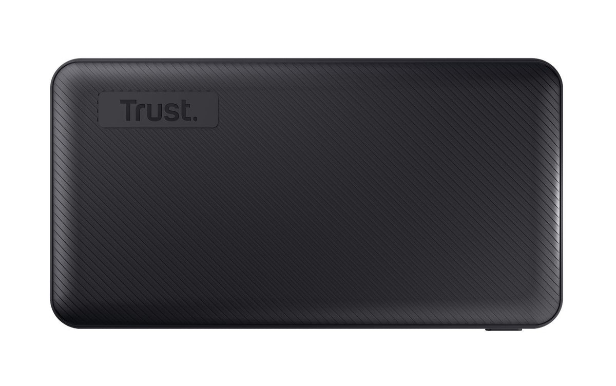 Trust Primo Powerbank ultrasottile da 10.000 mAh - Nero [24678]