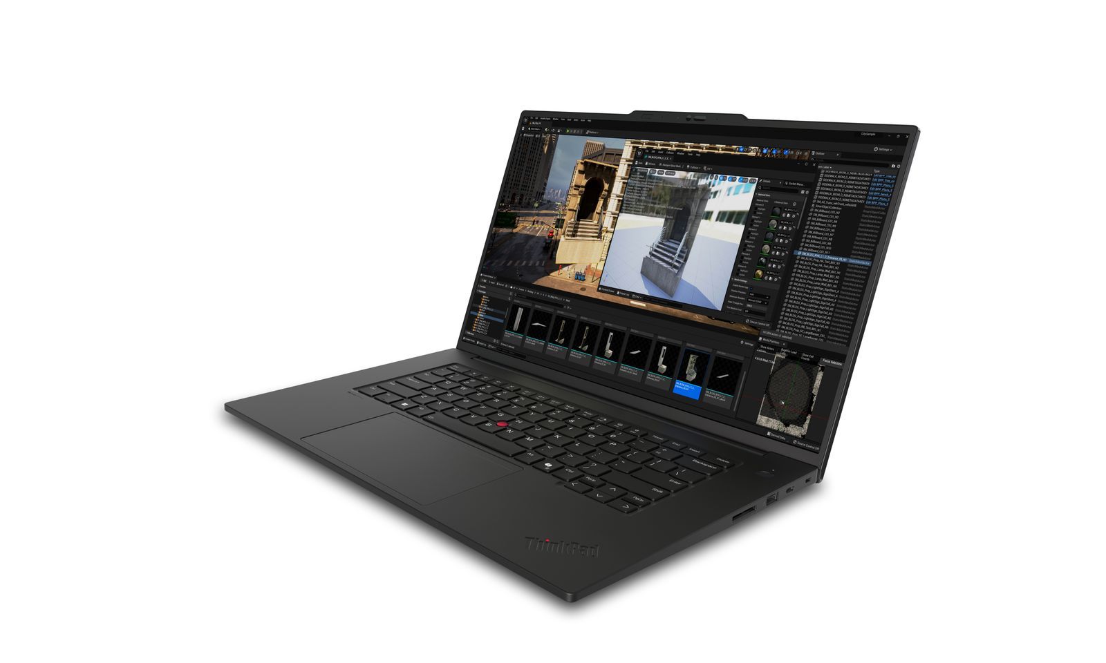 Lenovo ThinkPad P1 Intel Core Ultra 7 165H Workstation mobile 40,6 cm (16") WQXGA 32 GB LPDDR5x-SDRAM 1 TB SSD NVIDIA RTX 3000 Ada Wi-Fi 7 (802.11be) Windows 11 Pro Nero [21KV001YIX]