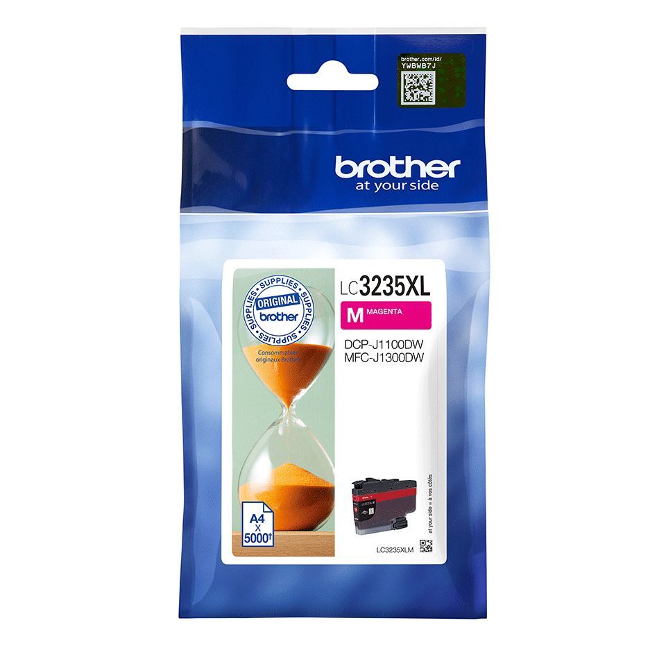 Brother LC3235XLM cartuccia d'inchiostro 1 pz Originale Resa elevata (XL) Magenta [LC3235XLM]