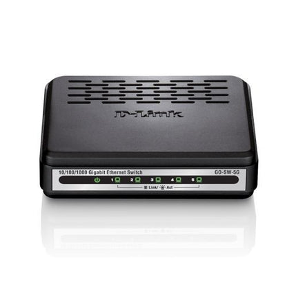 D-Link GO-SW-5G switch di rete Non gestito Nero [GO-SW-5G]